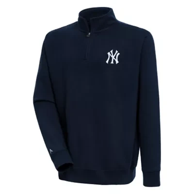 MLB New York Yankees Victory Quarter-Zip Pullover Top