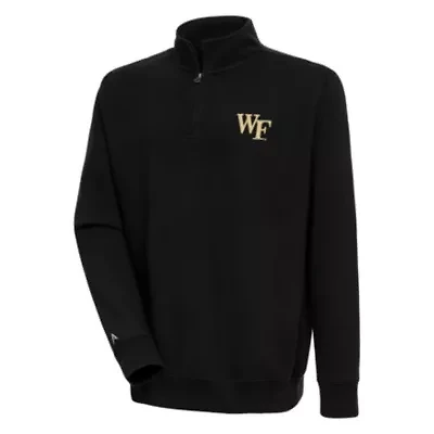 NCAA Wake Forest Demon Deacons Victory Quarter-Zip Pullover Top