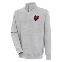 Antigua NFL Chicago Bears Men's Victory 1/4 Zip Mock Pullover
