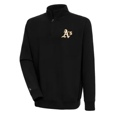 Oakland Athletics MLB Victory Quarter-Zip Pullover Top