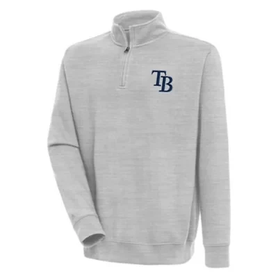 MLB Tampa Bay Rays Victory Quarter-Zip Pullover Top
