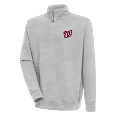 MLB Washington Nationals Victory Quarter-Zip Pullover Top