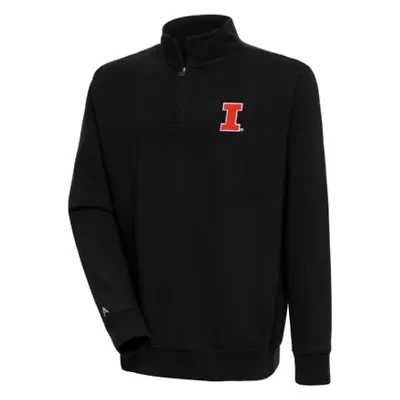 NCAA Illinois Fighting Illini Victory Quarter-Zip Pullover Top