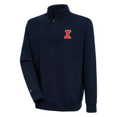 NCAA Illinois Fighting Illini Victory Quarter-Zip Pullover Top