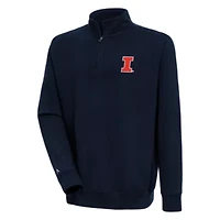 NCAA Illinois Fighting Illini Victory Quarter-Zip Pullover Top