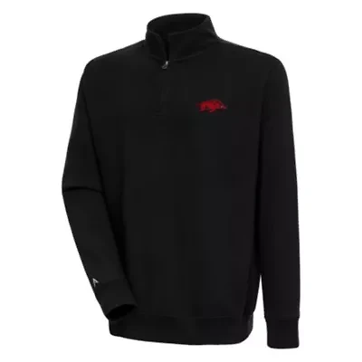 NCAA Arkansas Razorbacks Victory Quarter-Zip Pullover Top