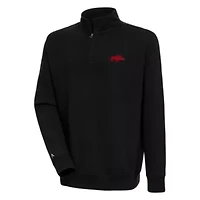 NCAA Arkansas Razorbacks Victory Quarter-Zip Pullover Top