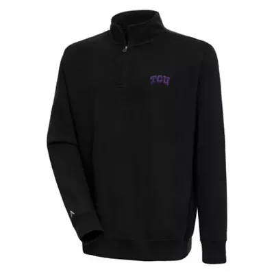 NCAA TCU Horned Frogs Victory Quarter-Zip Pullover Top