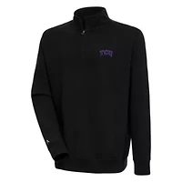 NCAA TCU Horned Frogs Victory Quarter-Zip Pullover Top