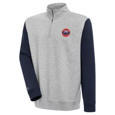 MLB Houston Astros Men's Victory CB 1/4 Zip Mock Pullover