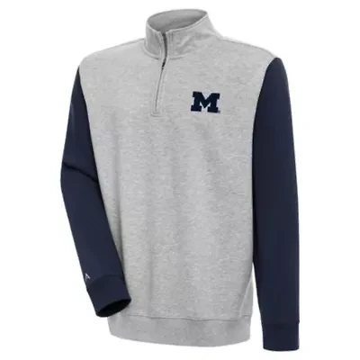NCAA Michigan Wolverines Victory Quarter-Zip Pullover Top