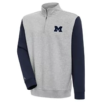 NCAA Michigan Wolverines Victory Quarter-Zip Pullover Top
