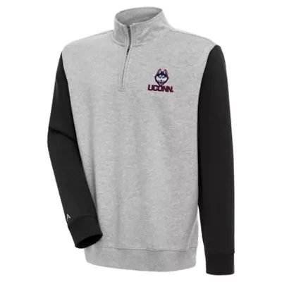 Connecticut Huskies NCAA UConn Victory Quarter-Zip Pullover Top