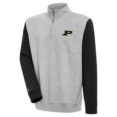 NCAA Purdue Boilermakers Victory Quarter-Zip Pullover Top