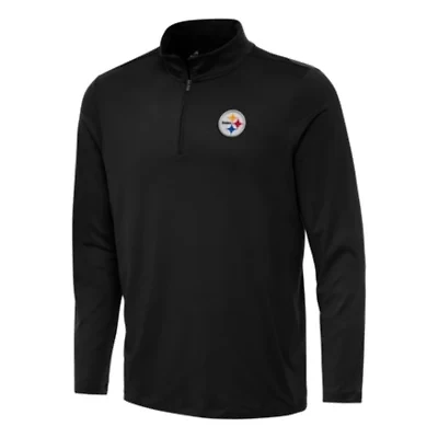 Antigua NFL Pittsburgh Steelers Men's Reprocess 1/4 Zip Pullover