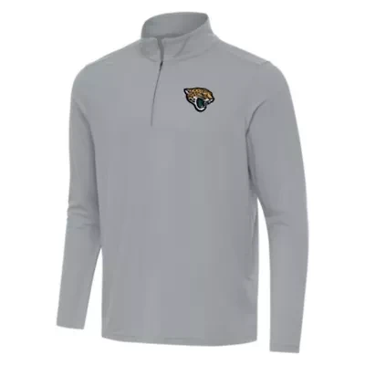 Antigua NFL Jacksonville Jaguars Men's Intent 1/4 Zip Pullover