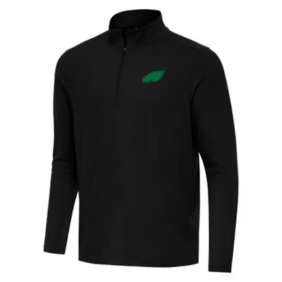 Antigua St. Patrick's Day NFL Philadelphia Eagles Men's Intent 1/4 Zip Pullover