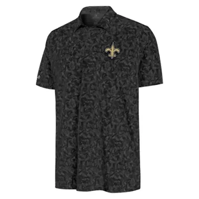 Antigua NFL New Orleans Saints Men's Lush Polo