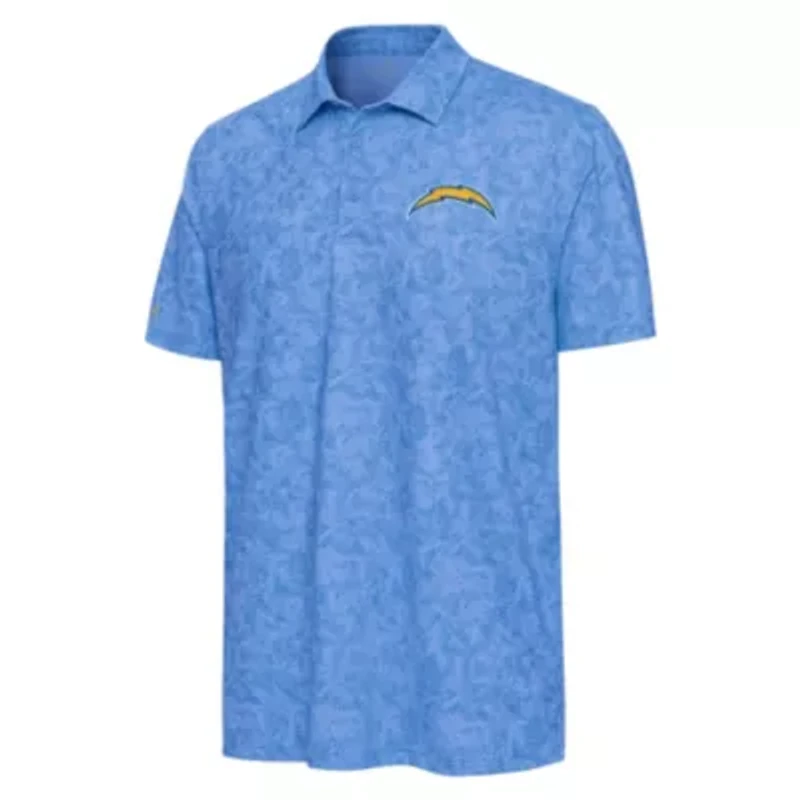 Los Angeles Chargers Antigua NFL LA Men's Lush Polo