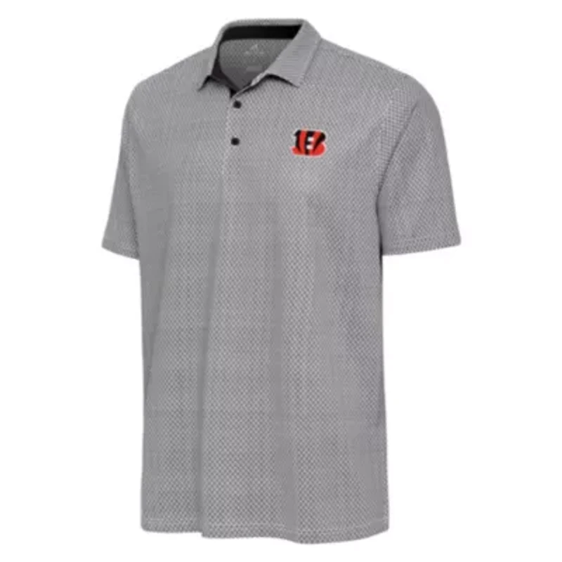 Antigua NFL Cincinnati Bengals Men's Intersect Polo