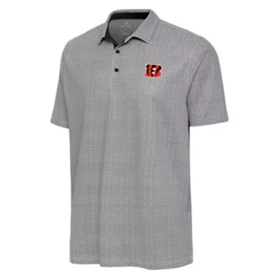 Antigua NFL Cincinnati Bengals Men's Intersect Polo