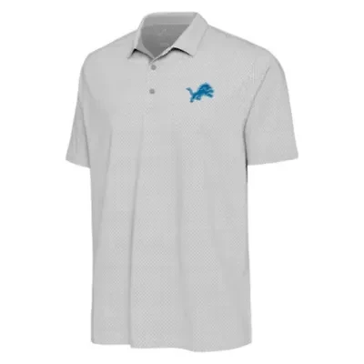 Antigua NFL Detroit Lions Men's Intersect Polo