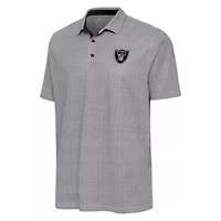Antigua NFL Las Vegas Raiders  Men's Intersect Polo