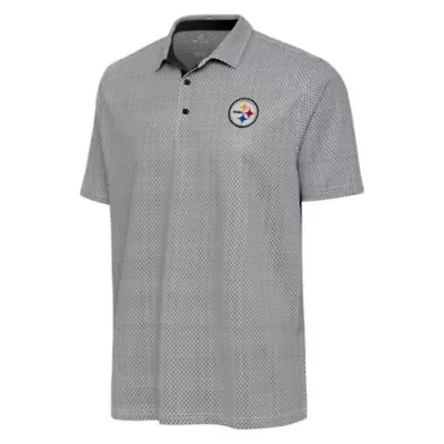 Antigua NFL Pittsburgh Steelers Men's Intersect Polo
