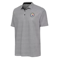 Antigua NFL Pittsburgh Steelers Men's Intersect Polo