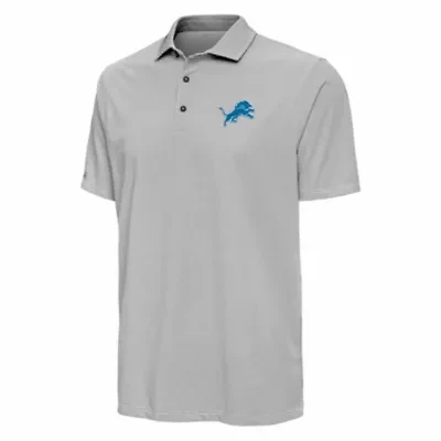 Antigua NFL Detroit Lions Men's Pave Polo