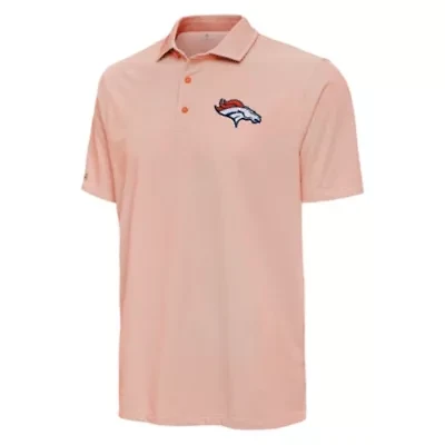 Antigua NFL Denver Broncos Men's Pave Polo