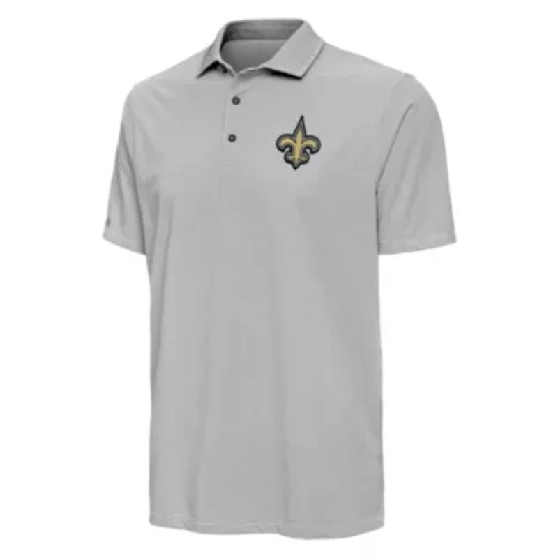 Antigua NFL New Orleans Saints Men's Pave Polo