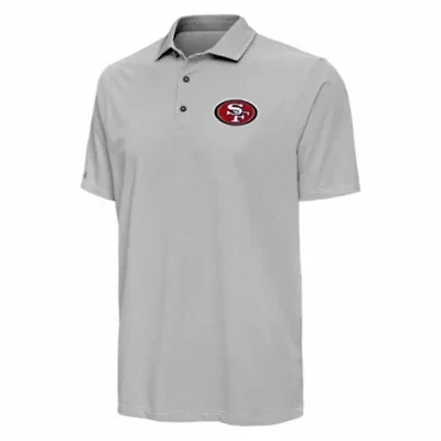 Antigua NFL San Francisco 49ers Men's Pave Polo