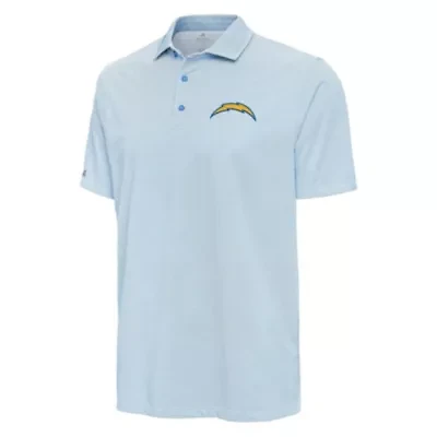 Los Angeles Chargers Antigua NFL LA Men's Pave Polo