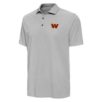 Antigua NFL Washington Commanders Men's Pave Polo