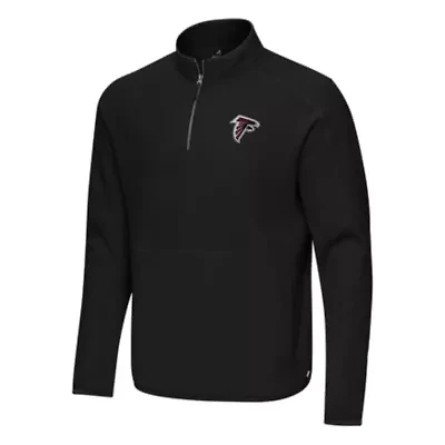 Antigua NFL Atlanta Falcons Men's Step Up 1/4 Zip Pullover