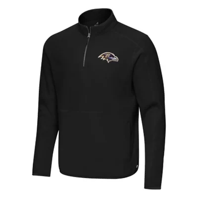Antigua NFL Baltimore Ravens Men's Step Up 1/4 Zip Pullover