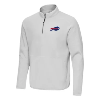 Antigua NFL Buffalo Bills Men's Step Up 1/4 Zip Pullover