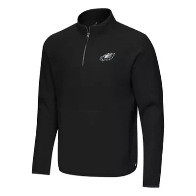 Antigua NFL Philadelphia Eagles Men's Step Up 1/4 Zip Pullover