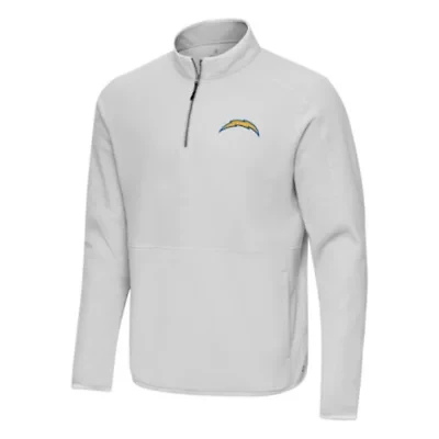 Los Angeles Chargers Antigua NFL LA Men's Step Up 1/4 Zip Pullover