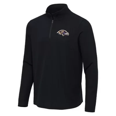 Antigua NFL Baltimore Ravens Men's Sync 1/4 Zip Pullover