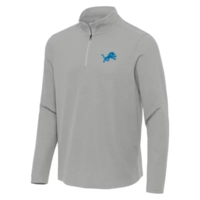 Antigua NFL Detroit Lions Men's Sync 1/4 Zip Pullover