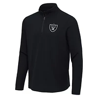 Antigua NFL Las Vegas Raiders Men's Sync 1/4 Zip Pullover