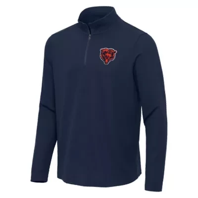 Antigua NFL Chicago Bears ''Bear Head'' Men's Sync 1/4 Zip Pullover