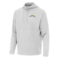 Los Angeles Chargers Antigua NFL LA Men's Connected 1/4 Zip Hood