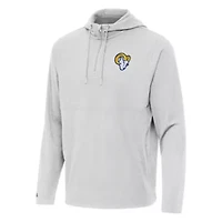 Los Angeles Rams Antigua NFL LA Men's Connected 1/4 Zip Hood