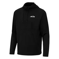 Antigua NFL New York Jets Men's Connected 1/4 Zip Hood
