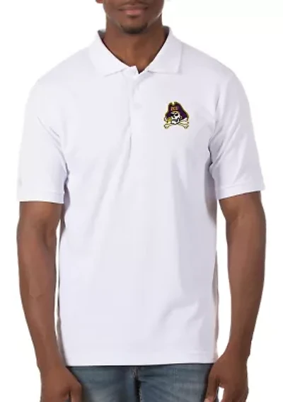 East Carolina Pirates NCAA ECU Legacy Pique Polo