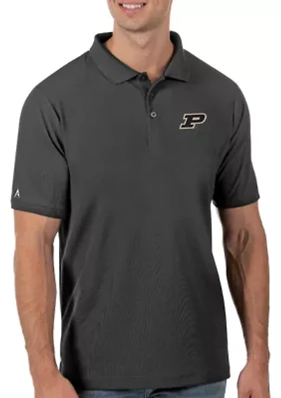 NCAA Purdue Boilermakers Legacy Pique Polo