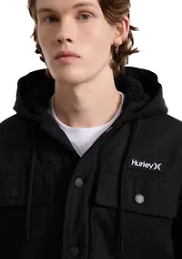 Men's Hunter Charger Sherpa Lined Hooded Jacket